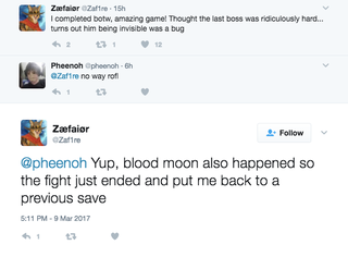 Illustration for article titled Unlucky Zelda: Breath of the Wild Player Gets Blood Moon During Final Boss Fight